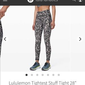 NWOT Lululemon tightest stuff leggings